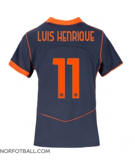 Billige Fotballdrakt Inter Milan Luis Henrique #11 Replika Tredjedrakt Dame 2025-26 Kortermet